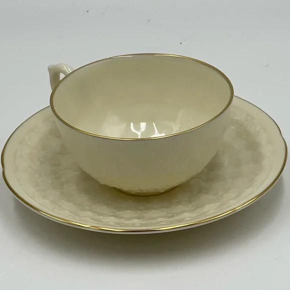 LENOX: Reproduction of First Piece (#1) Designed 1889 Limited Edition Cup/Saucer - Picture 4 of 15